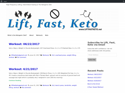 liftfastketo.net snapshot