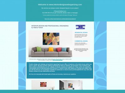 interiordesignandorganizing.com snapshot