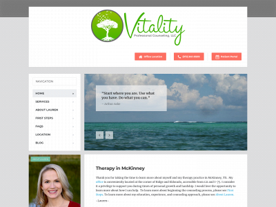 vitalityprocounseling.com snapshot