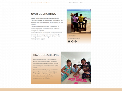 jongerenentoekomstbonaire.info snapshot