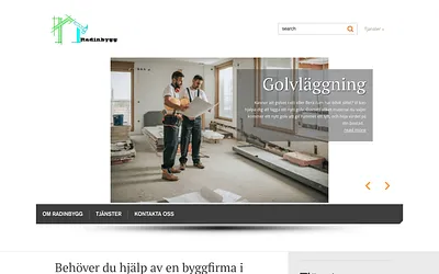 radinbygg.se snapshot