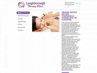 www.loughboroughtherapyclinic.com snapshot