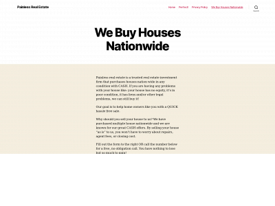 painlessrealestatellc.com snapshot