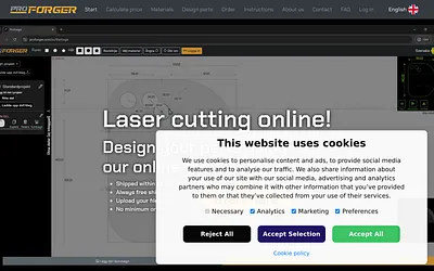 proforger.com snapshot