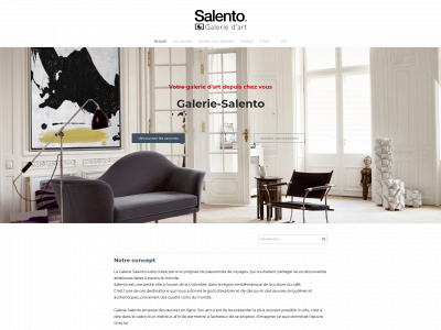 www.galerie-salento.com snapshot
