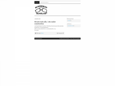 runeberginsilmalasi.fi snapshot