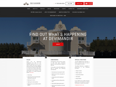 devimandir.com snapshot