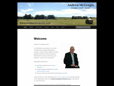 andrew-mcgregor.com snapshot