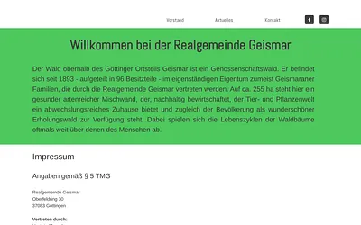 realgemeinde-geismar.de snapshot
