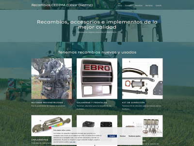recambioscedima.com snapshot