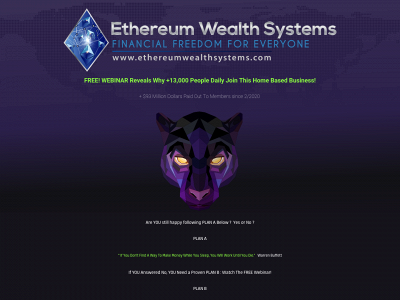 ethereumwealthsystems.com snapshot