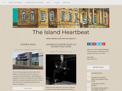 theislandheartbeat.com snapshot