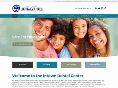 intowndentist.com snapshot