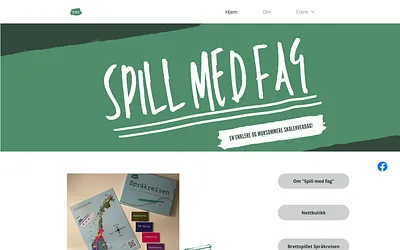spillmedfag.no snapshot