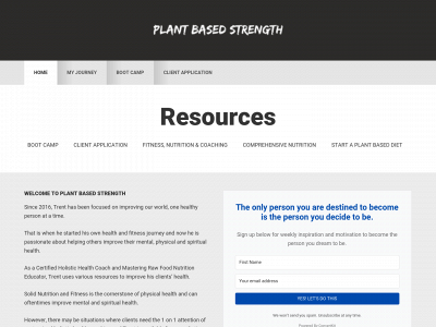 goplantbased.info snapshot