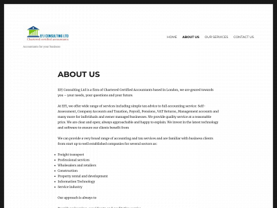 efjconsulting.com snapshot