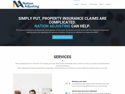 nationadjusting.com snapshot