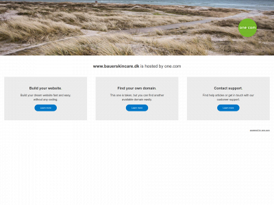 www.bauerskincare.dk snapshot
