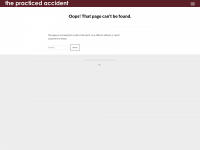 thepracticedaccident.com snapshot