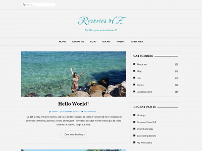 reveriesofz.com snapshot
