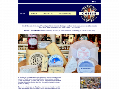 britishcheesecentre.ch snapshot