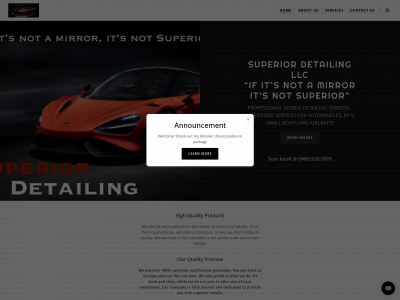 superiordetailingservices.com snapshot