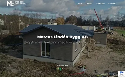 marcuslindenbygg.se snapshot