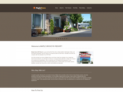 maplegrovervresort.com snapshot