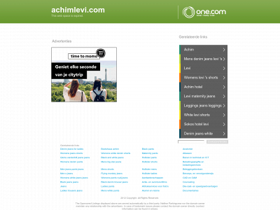 achimlevi.com snapshot