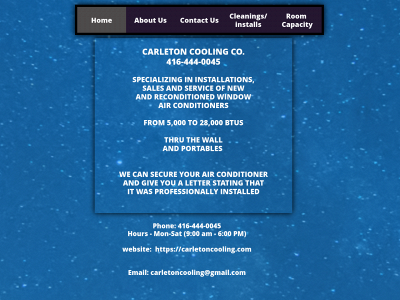 carletoncooling.com snapshot