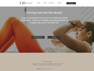 eirtrening.no snapshot