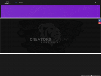 creatorsfactory.com snapshot