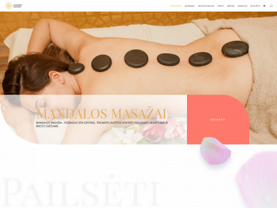 mandalos-masazai.lt snapshot