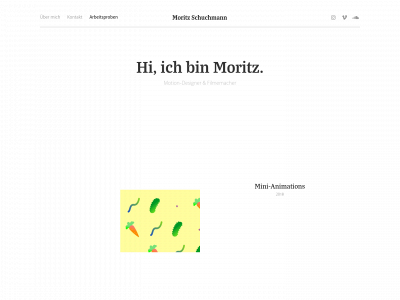 www.moritz-schuchmann.de snapshot