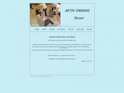 aktivonsdag.dk snapshot