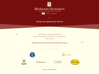 bjorkmansskomakeri.se snapshot