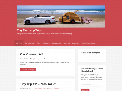 tinyteardroptrips.com snapshot