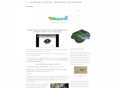 wildlife-ponds.co.uk snapshot