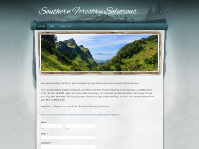 southernforestrysolutions.com snapshot