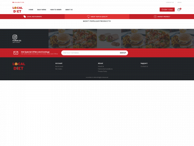 localdiet.ca snapshot