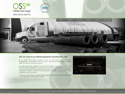 oilfieldsteelsupply.com snapshot