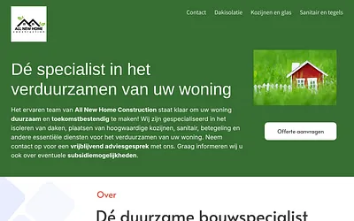 all-newhomeconstruction.nl snapshot