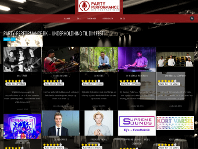 party-performance.dk snapshot