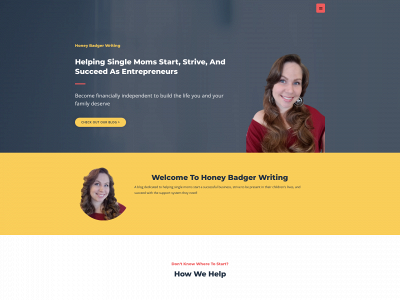 honeybadgerwriting.com snapshot