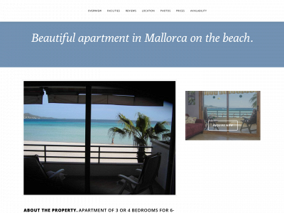homebeachmallorca.com snapshot