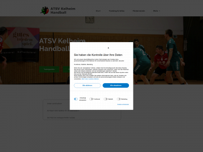 atsvkelheimhandball.de snapshot