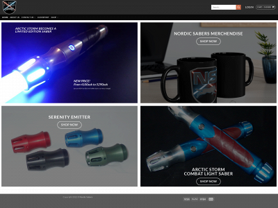 nordicsabers.com snapshot