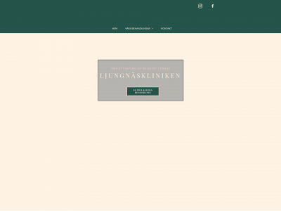 ljungnaskliniken.se snapshot