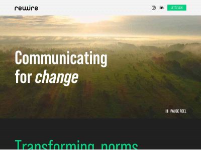 rewire.design snapshot