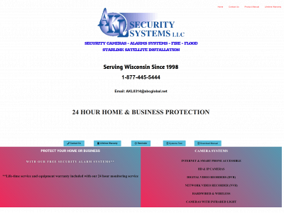 aklsecurity.com snapshot